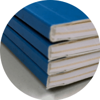 Gloss laminate book cover